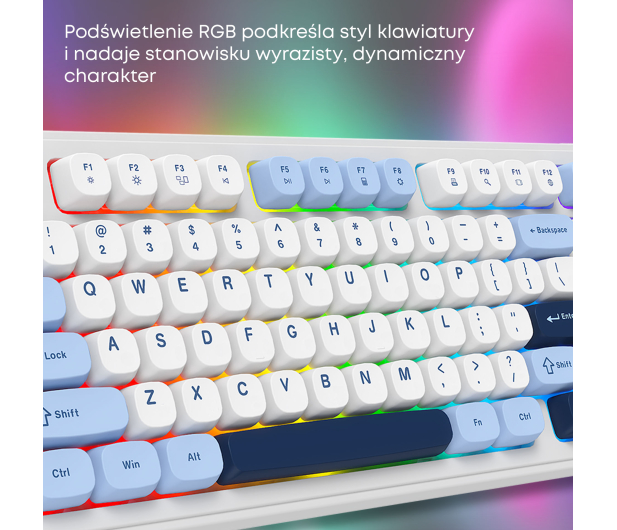 Ajazz AF98 PLUS biała - 1536381 - zdjęcie 8